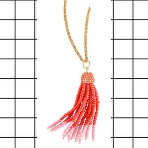 Origami Owl Flamingle Tassel Necklace